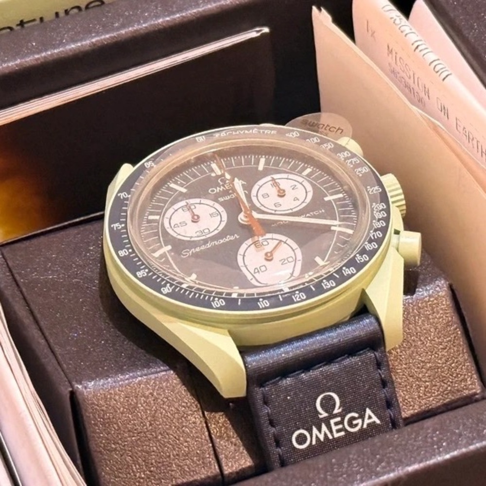 Omega x Swatch Mission on Earth